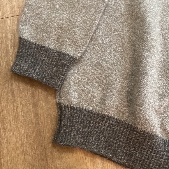 Mens Pronti brown and tan sweater size 4X. Gently worn, in great condition - Picture 4 of 9